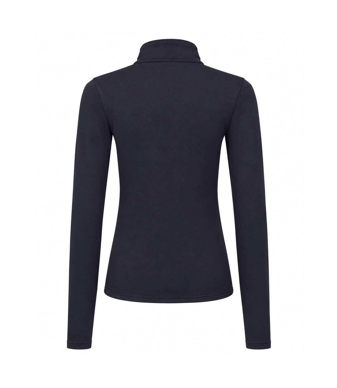 Haut De Sport Manches Longues Sport Femme Bleu Marine Foncé Blanc TriDri-2