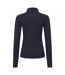 Haut De Sport Manches Longues Sport Femme Bleu Marine Foncé Blanc TriDri-2