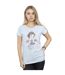 Disney Princess Womens/Ladies Snow White Apple Cotton T-Shirt (Sports Grey)