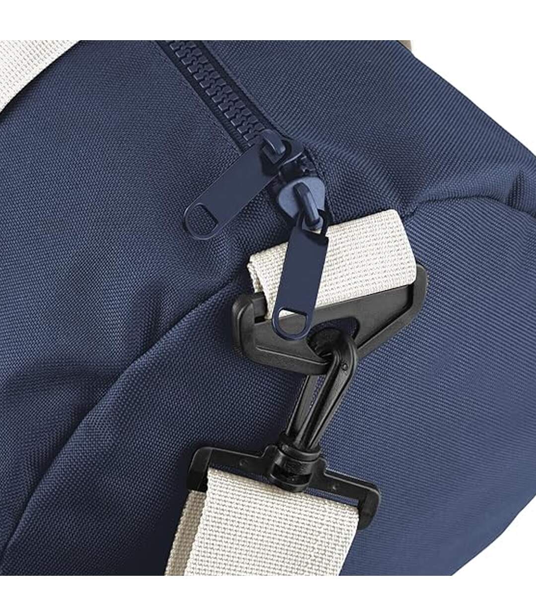 Lot De 2  Sac De Voyage 20 Litres Taille Unique Bleu Marine Blanc Cassé Bagbase-2