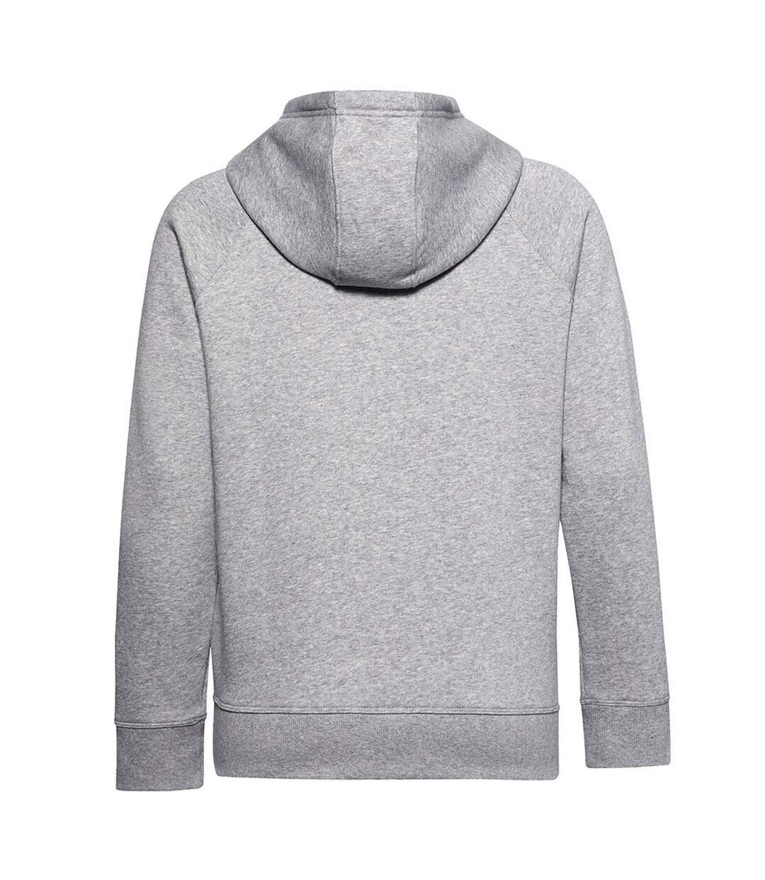 Sweat À Capuche Rival Femme Gris Under Armour-2