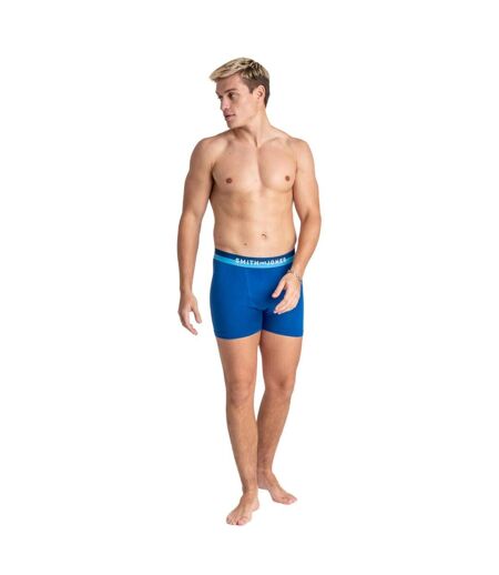 Pack of 5  Mens wrenlow boxer shorts  multicoloured Smith & Jones