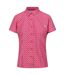 Regatta Womens/Ladies Mindano VII Blossom Short-Sleeved Shirt (Fruit Dove) - UTRG8784