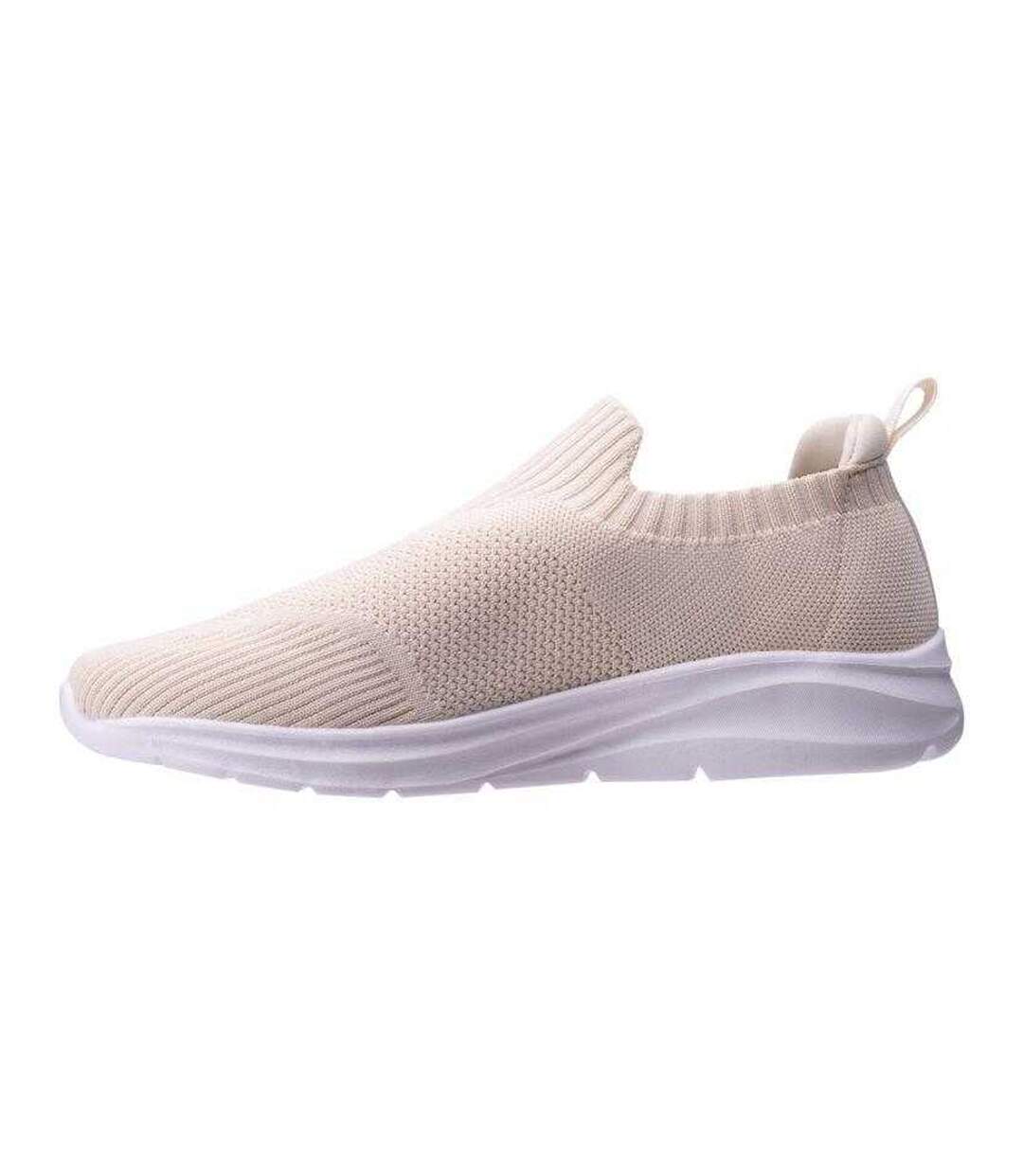 Baskets Liveno Femme Blanc Beige Crème Hi-Tec-2