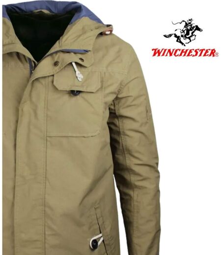 WINCHESTER GARDEN1B — Blouson coupe-vent beige : protection déperlante et légèreté