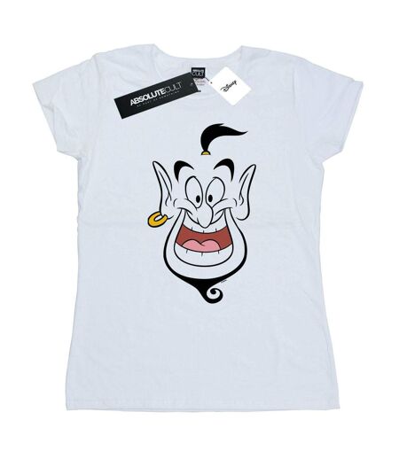 Disney - T-shirt ALADDIN GENIE FACE - Femme (Blanc) - UTBI15848