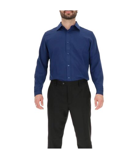 Chemise Manches Longues Homme Bleu Marine Scotch And Soda