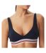 Haut de bikini marine femme tommy hilfiger stripe-1
