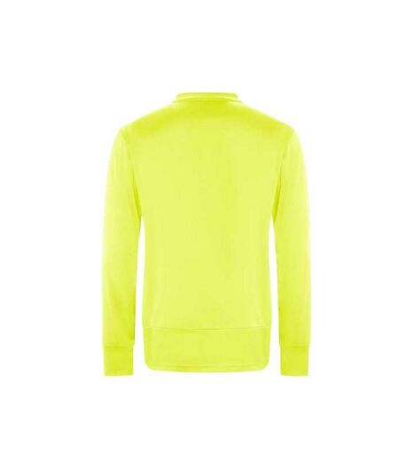 Unisex Adult Active Long-sleeved T-shirt Electric Yellow Just Cool