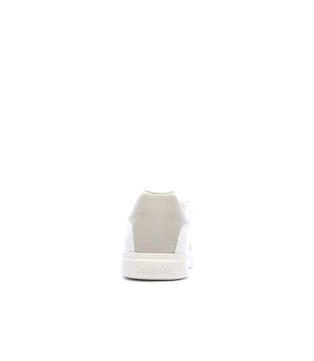 Baskets blanches/taupes homme calvin klein jeans low prof-3