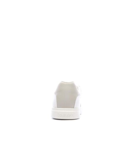 Baskets blanches/taupes homme calvin klein jeans low prof