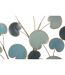 Décoration Murale en Métal Pommier 90cm Bleu-4