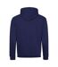 Sweat À Capuche Varsity Adulte Bleu Marine Oxford Jaune Awdis-2