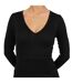Robe Courte Manches Longues Femme Noir Brave Soul-4