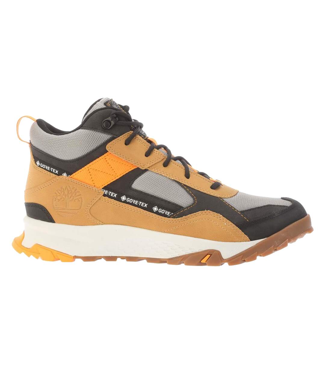 Mens Lincoln Peak Suede Mid Cut Waterproof Hiking Boots Wheat Timberland-4