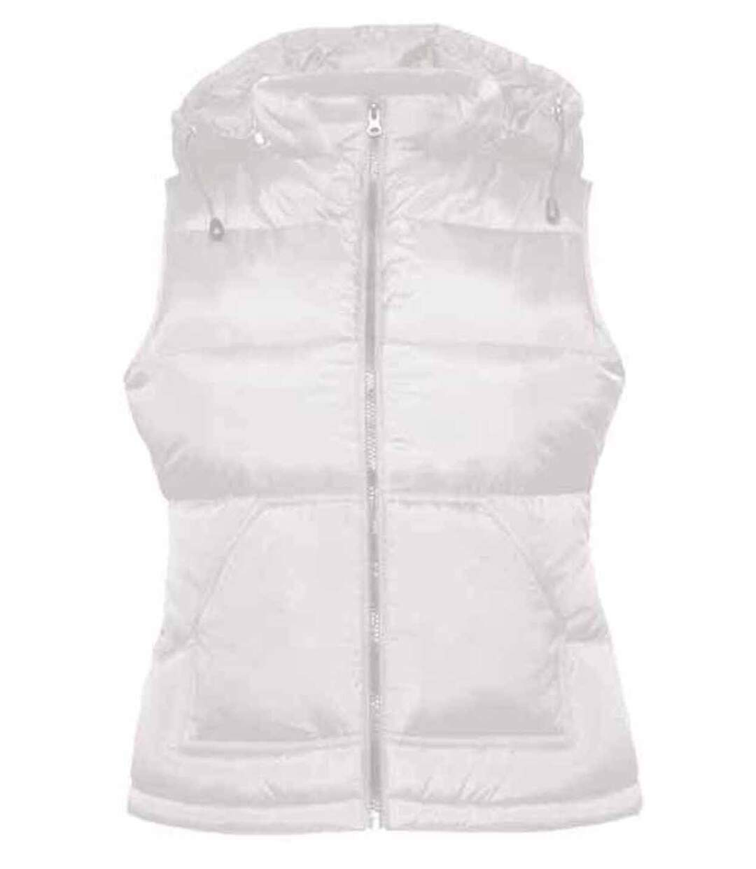 Doudoune femme sans manches - Bodywarmer JW935 - blanc