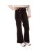Pantalon en velours marron femme oraije victorine-1