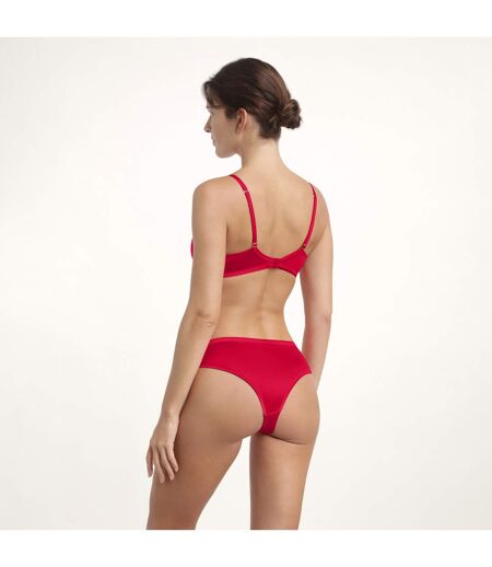 Tanga en microfibre satinée Dim Chéri