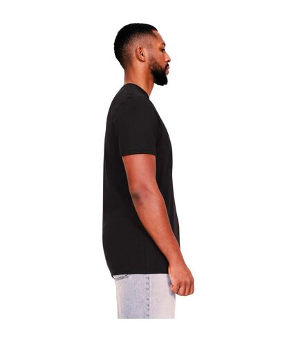 Casual Classics Mens Muscle Ringspun Cotton Tall T-Shirt (Black)