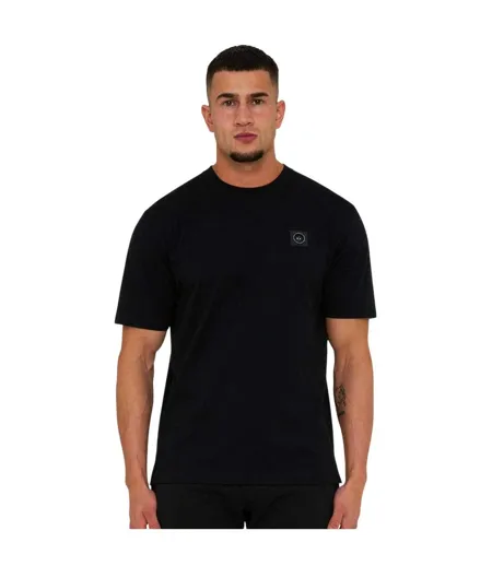 T-shirt Motif/style Logo Sur Poitrine Siren Homme Noir Marshall Artist