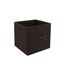Boîte de Rangement Pliable Basic 31x31cm Noir-1