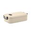 Indus polypropylene 800ml lunch box one size beige MidOcean-1