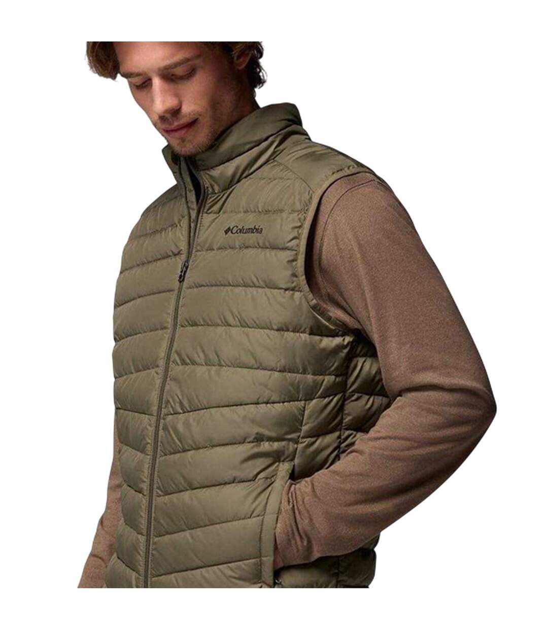 Doudoune Sans Manches Homme Vert-gris Pâle Columbia-4