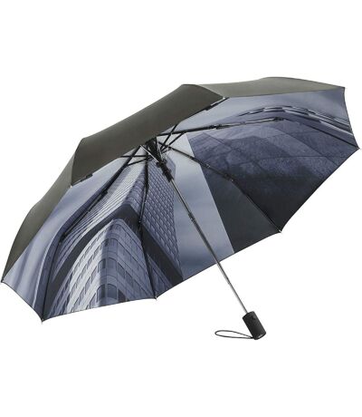 Parapluie de poche FP5593 - noir imprimé ville