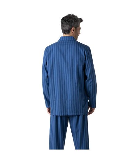 Pyjama long ouvert homme Popeline Eminence