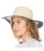 Chapeau de paille acapulco femme beige Trespass Trespass