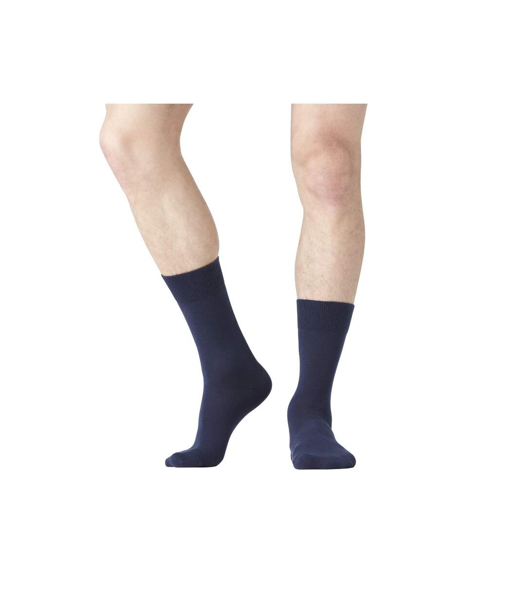Lot de 6 Paires de Chaussettes de ville coton homme Serge Blanco-5