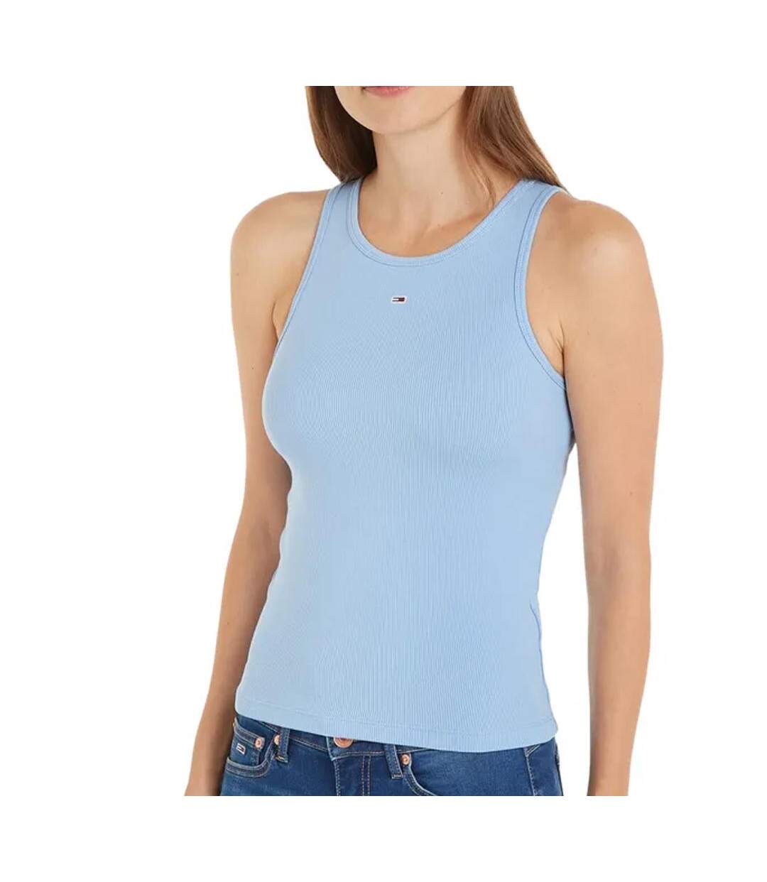 Débardeur Bleu Femme Tommy Hilfiger Essential - M-1