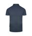 Unisex Adult Aldis Block Logo Polo Shirt Navy Blue Aquascutum-2