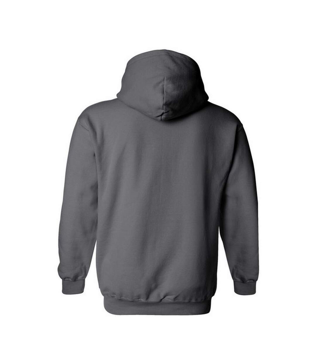 Sweatshirt à capuche unisexe gris foncé Gildan