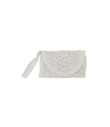 Pochette Déco Paloma 42cm Blanc