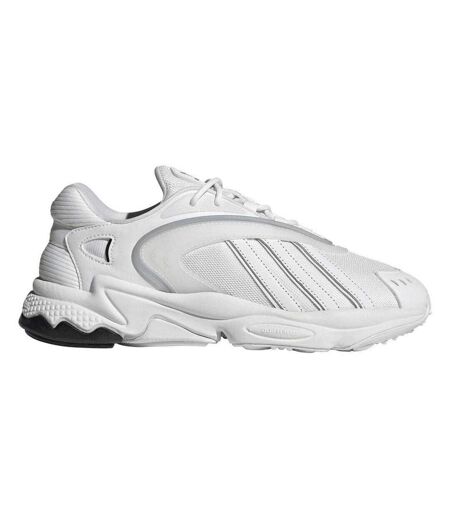 Mens 3 Stripes Trainers White Adidas