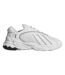 Mens 3 Stripes Trainers White Adidas-1