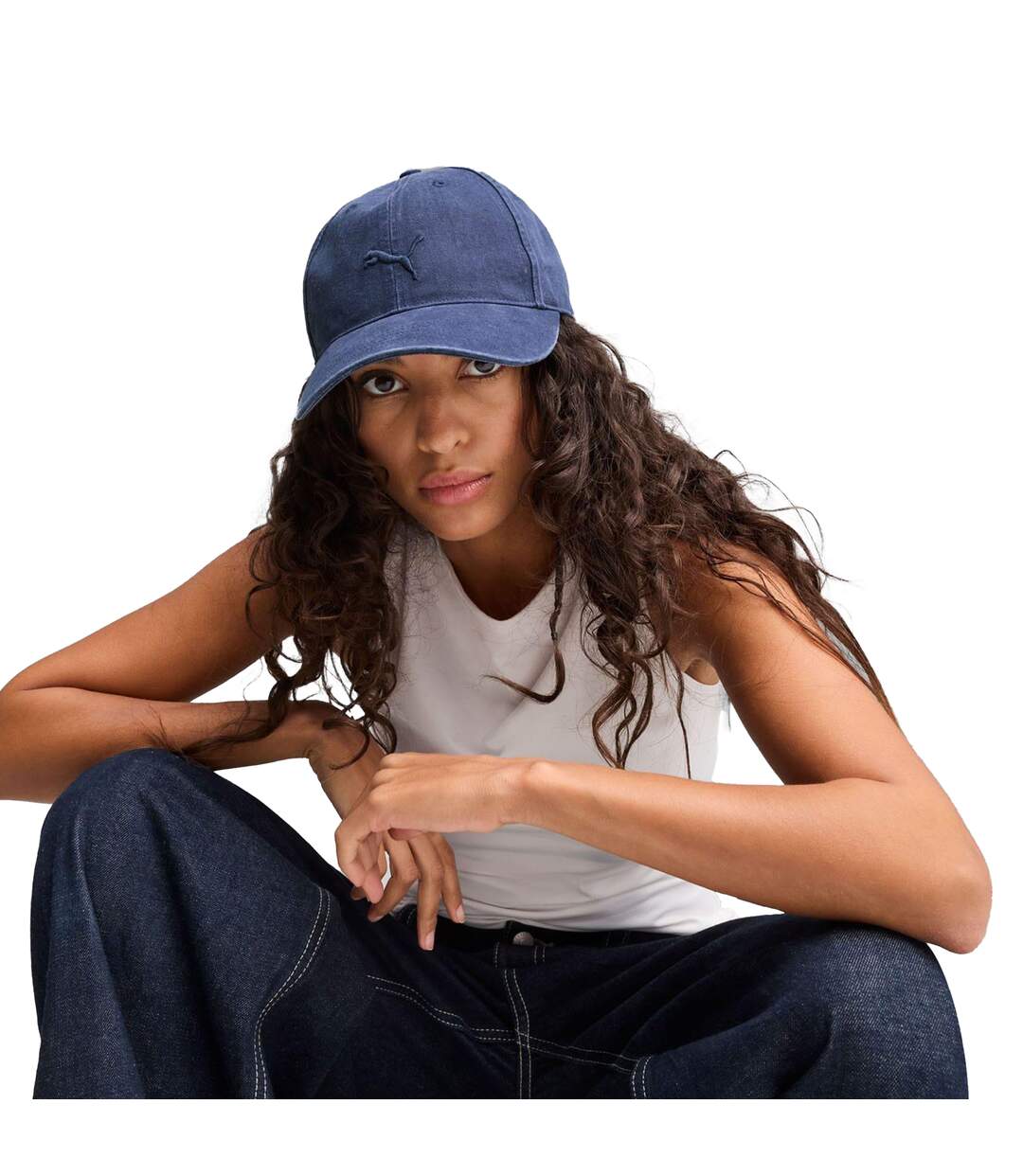 Casquette De Baseball Premium Essential Adulte Bleu Marine Puma-1
