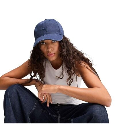 Casquette De Baseball Premium Essential Adulte Bleu Marine Puma