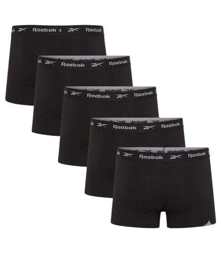Lot De 5  Boxers Homme Noir Reebok