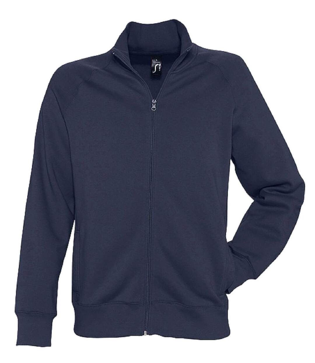 Veste molleton gratté zippée - Homme - 47200 - bleu marine