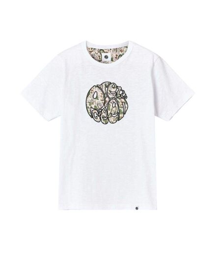 T-shirt Aquarelle Homme Blanc Pretty Green