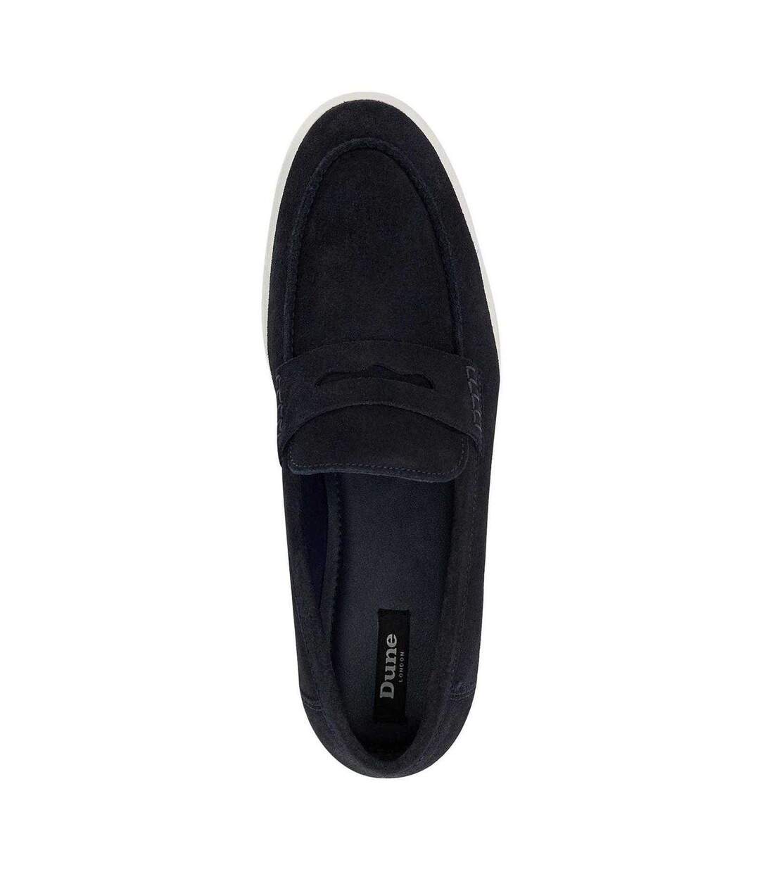 Mocassins Homme Bleu Marine Dune London-3