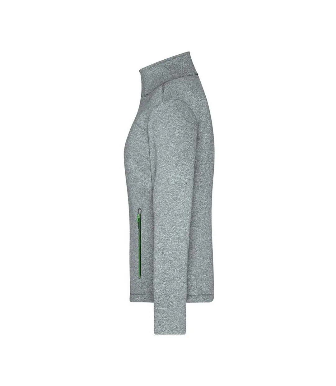 Veste Softshell Femme Vert Foncé Chiné James And Nicholson-4