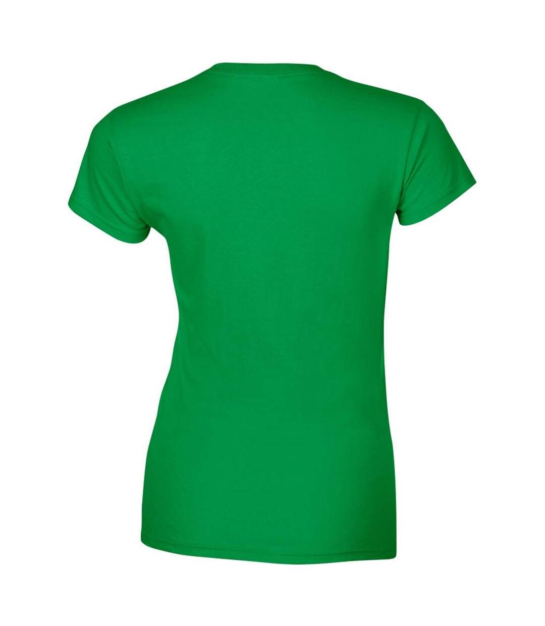 T-shirt À Manches Courtes Femme Vert Irlandais Gildan-2