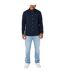 Mens Embroidered Logo Oxford Shirt Navy Lyle & Scott-3