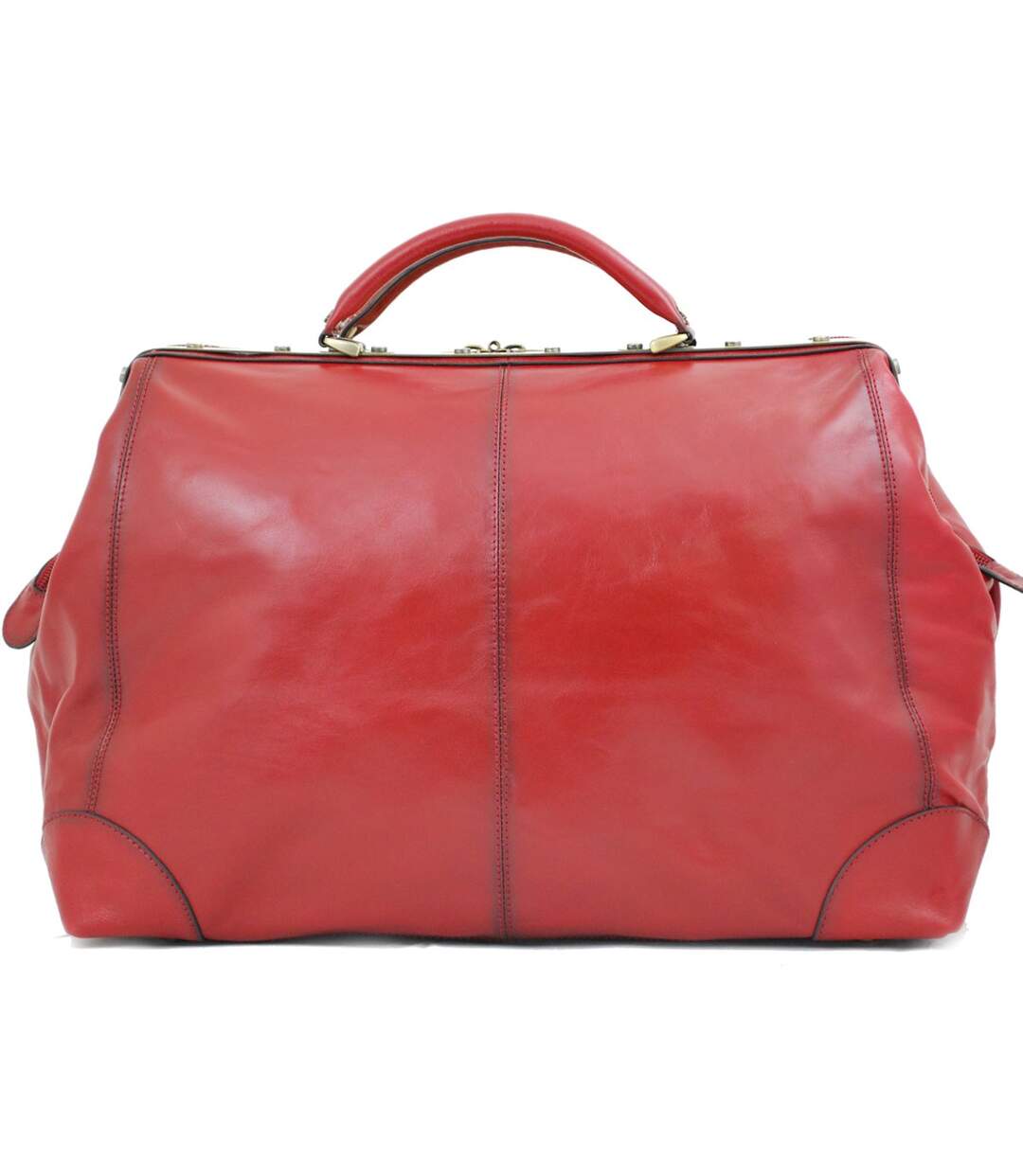 Katana - Sac de voyage en cuir Diligence 54cm - rouge - 6467-3