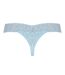 Womens/ladies Mid Rise Thong Celestial Blue Hanky Panky-2