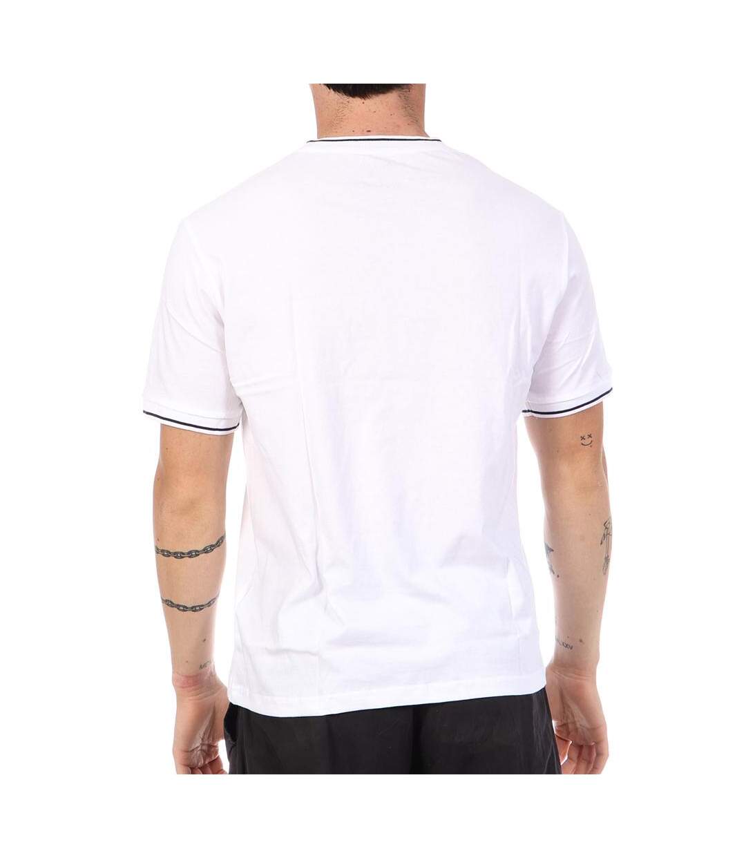 T-shirt blanc homme kaporal molto-2
