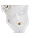 Vase Déco en Porcelaine Woman Mask 27cm Blanc-2